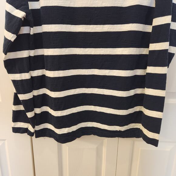 Colours Alexander Julian men’s size XXL  Blue and White stripe pullover - Picture 8 of 10